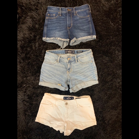 Hollister Pants - 3 Pair of Hollister Shorts